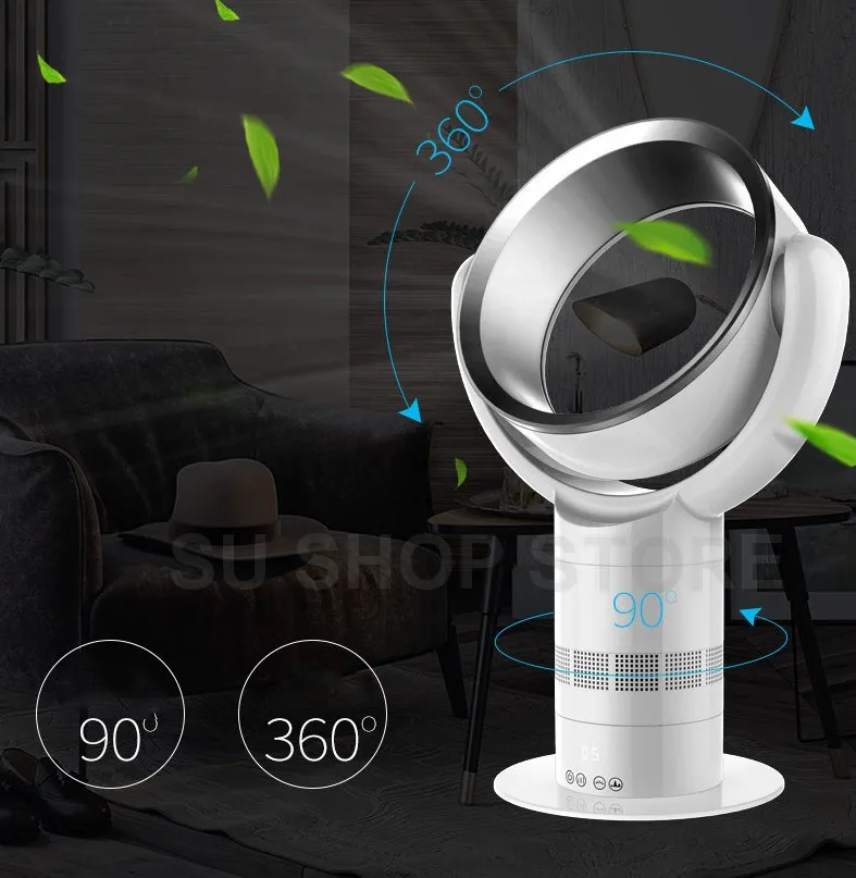 35w power bladeless fan 8000r/min wind capacity 620L/S with remote controller timing function No Leaf Fan AIR COOLER