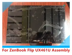 Бесплатная доставка Для ZenBook флип UX461U ux461 1920*1080 NV140FHM-N62 N140HCE-EN1 ЖК-дисплей с сенсорным экраном