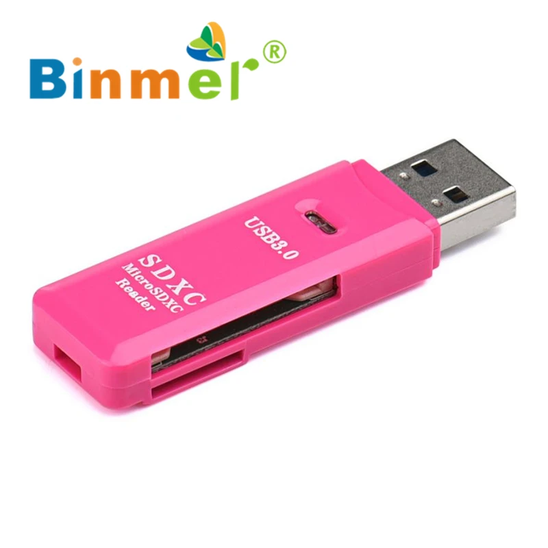 2 в 1 USB 3,0 высокоскоростной микро-sd SDXC TF T-Flash кардридер для карт памяти Adapter_KXL0629