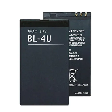 Оригинальный BL-4U BL4U Li-Ion Батарея для NOKIA E66 3120c C5-03 5250 5330XM E75 5530XM 5730XM 6212c BL 4U | Мобильные