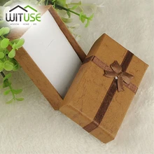 8X5X2,5 см/4X4X3 см коробка для ювелирных изделий Разноцветные серьги ожерелье кольца Подарочная коробка высокое качество бумажная упаковка ювелирных изделий и дисплей