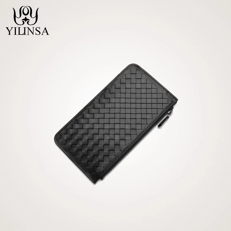 

Fashion Bags Luxury Bags 2019 Genuine Leather Handbags Slim Women Men Purses Zipper Handbags Long Purse For Card Holder