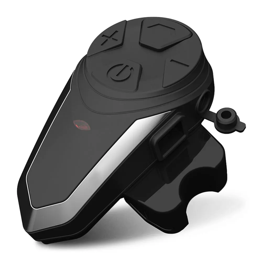 

BT-S3 1000m Motorcycle Helmet Intercom Bluetooth Headset Interphone with DSP Echo Cancellation Noise Suppression FM Radio Newest