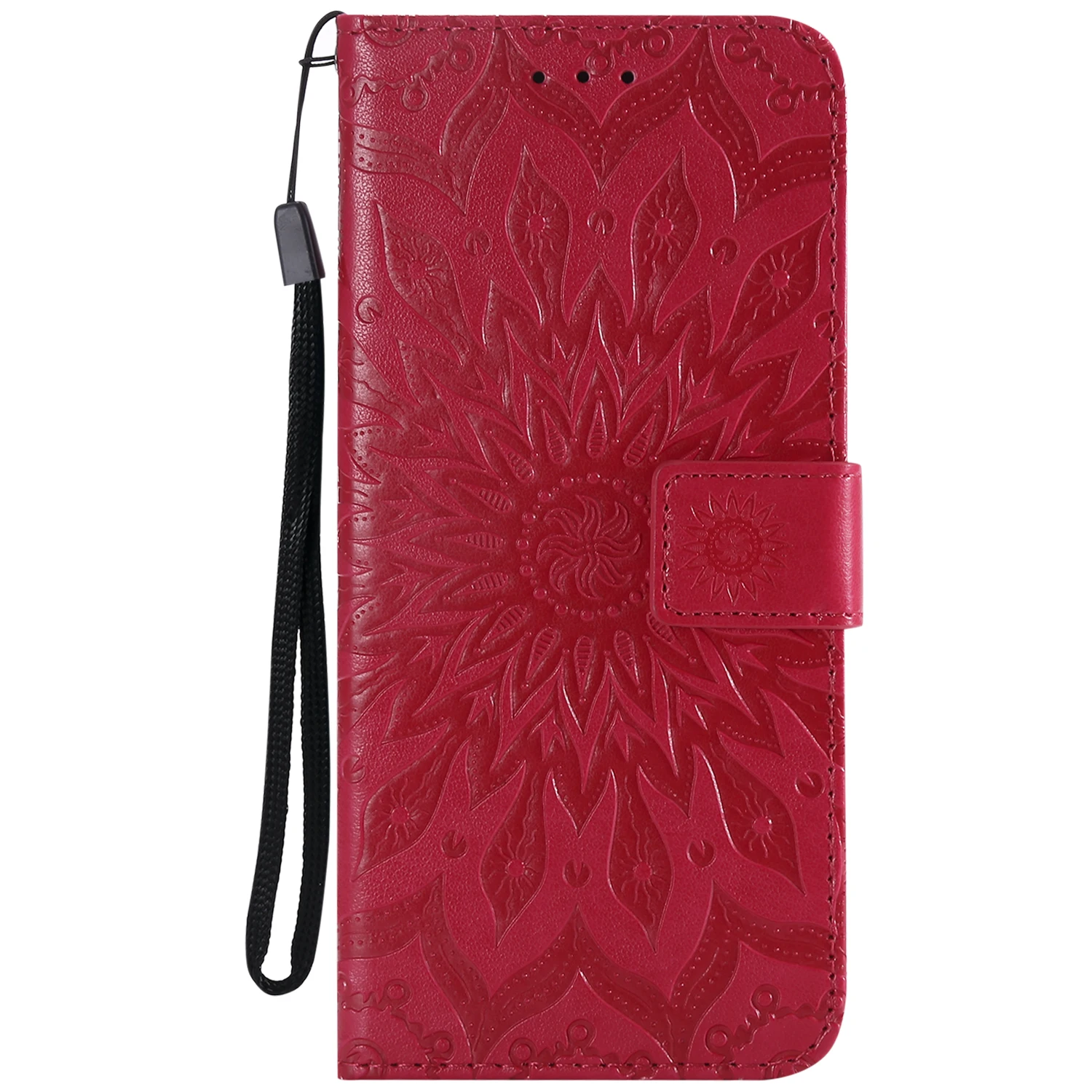 Red Чехол-книжка для samsung Galaxy A50 A 50 A505 A505F/DS A505FN с бумажником из искусственной кожи SM-A505FN SM-A505F/DS силиконовый чехол - Цвет: Red