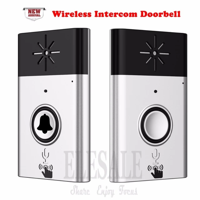 door station New Wireless Doorbell Intercom System Door Phone 2-Way Audio intercom For Home Security And Intercom aiphone intercom