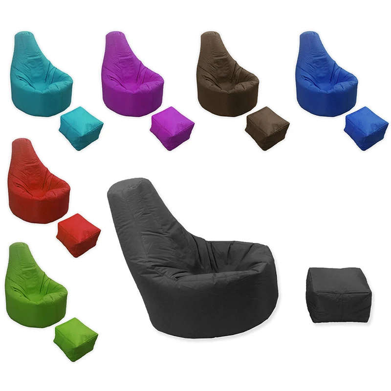 1 Pcs Gaming Big Arm Chair Garden Bean Bag Gamer Adult