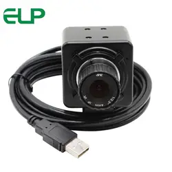 Бесплатная доставка 480 P Бесплатная драйвер Цвет CMOS USB 2.0 Mini CCTV USB камеры USB веб-с 8 мм Ручная фокусировка объектив