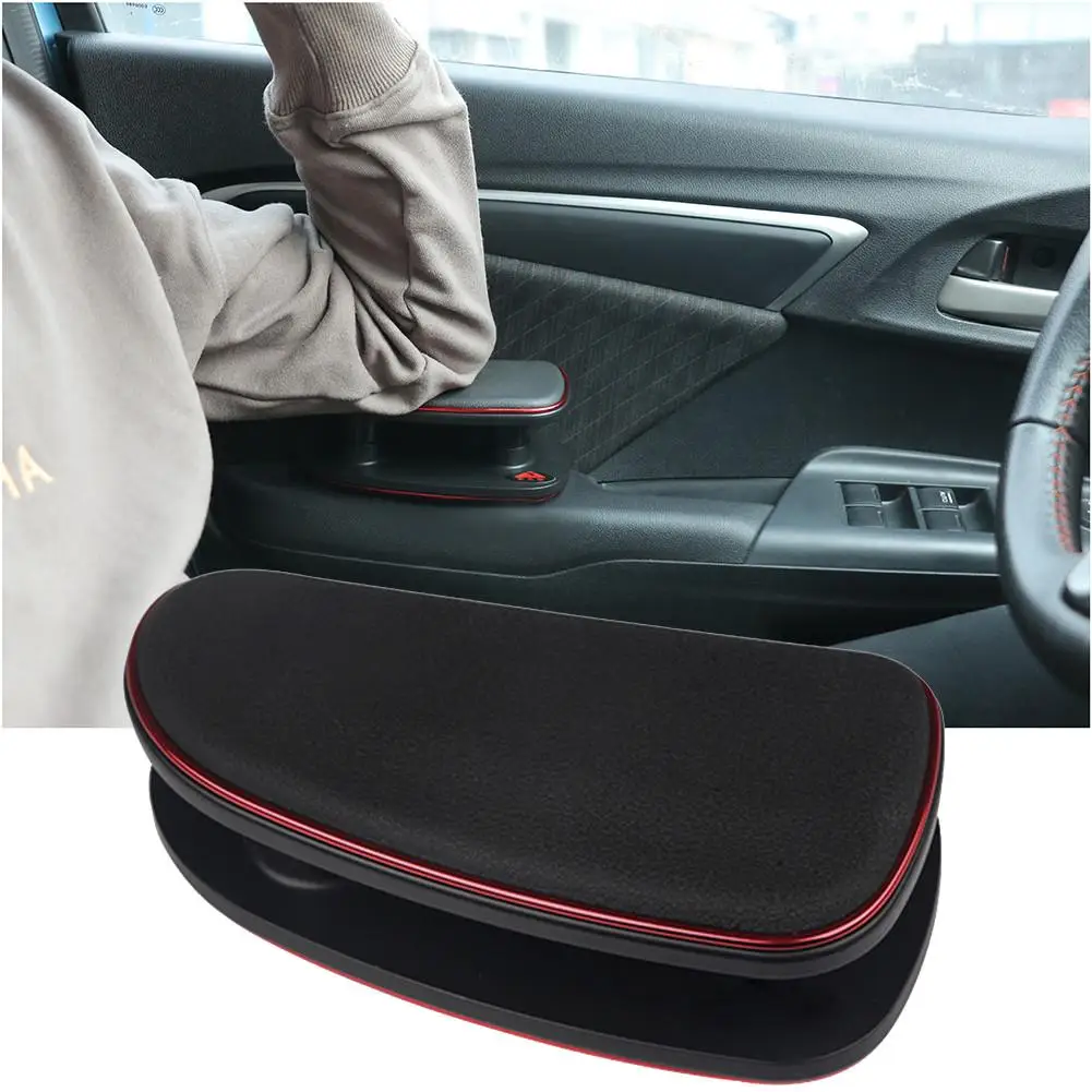 

Car Armrest Handrail Support Universal Pad Central Armrest Box Elbow Support Car Interior ABS Mat