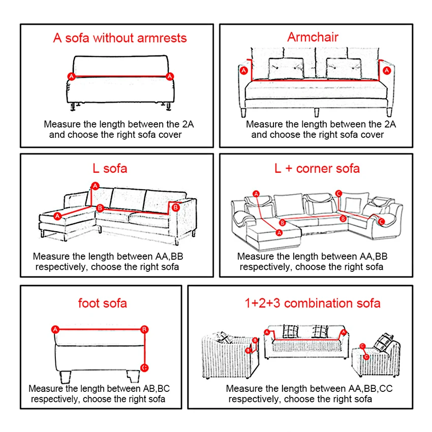 Полиэстерное покрытие для дивана эластичный стрейч пастырской Capa de диван чехол скольжению принципиально все включено диван-кровать диван Чехол 1/2/3/4 места