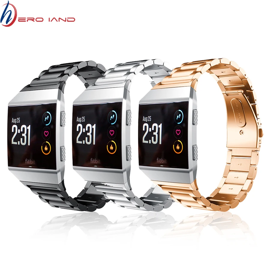 fitbit ionic metal strap