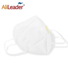 Alileader, нетканый материал Kn95 Pm2.5 дыхательный клапан Для мужчин и Для женщин маски с защитой от тумана и дымки маски маска от пыли, для детей от 1 года до 5 лет шт белый Цвет