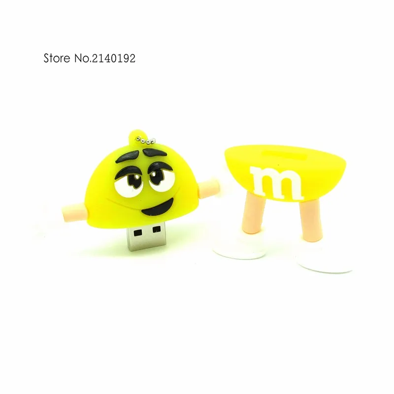 Usb флеш накопитель M &amp M's в форме радуги 6 цветов 4 ГБ 8 16 32 ГБ|32gb pen drive|usb flash drive 4gbflash