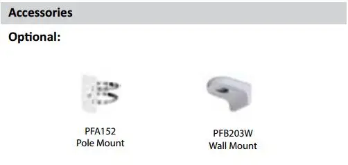 IPC-EB5531 5MP POE Panoramic Network Fisheye Camera Built-in Mic SD Card Slot IP Camera CCTV Camera 支架