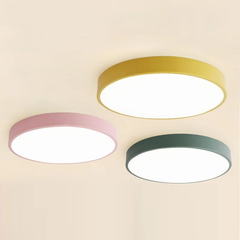 

Zerouno Modern Led Chandelier Round Chandeliers Cei ling Lights Living Room Bed Room Kitchen Ultra thin Lighting Fixture Lamps