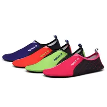 Женская и мужская гибкая обувь для воды, без шнуровки, для бассейна, пляжа, плавания, серфинга, йоги