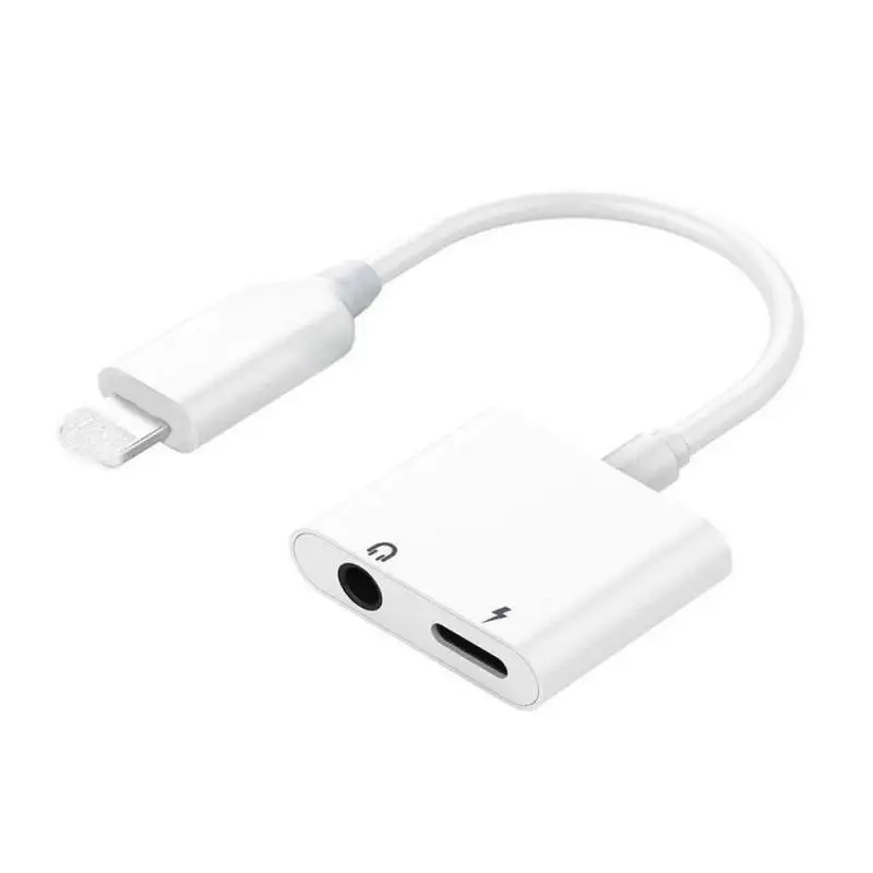 

Aux Audio Jack Charging Adapter 3 .5mm jack Converter For iPhone Xr Xs 7 8 Plus X for ipad