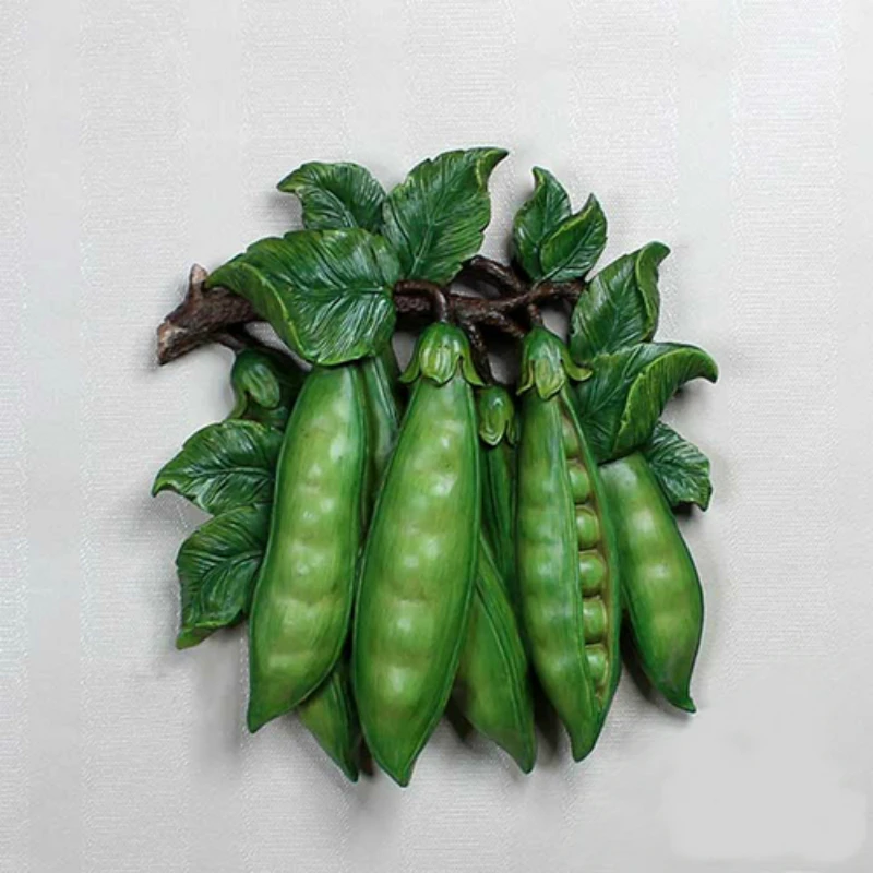 

Rural Vegetable Resin Wall Hanging Decorations Retro Art Fruit Living Room Pendant Simulated Corn Tomato Garlic Home Decor