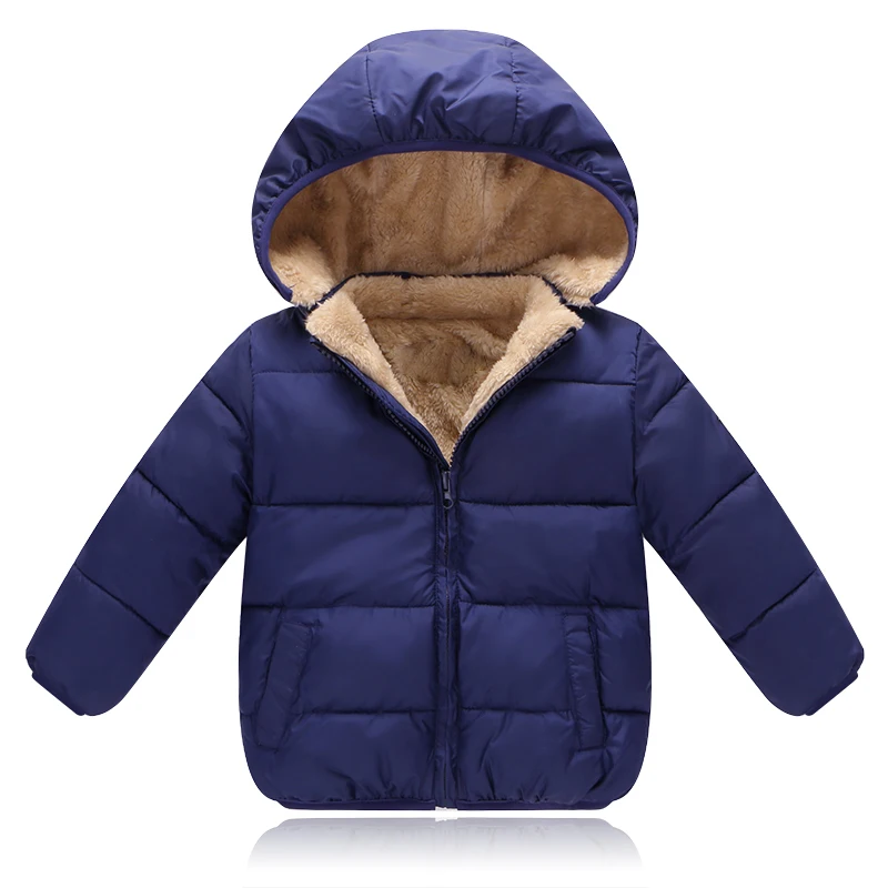 

Children Outerwear Baby Coat From Boys' Girls' Baby Wardrobe Kids' Baby Parkas Gross Children's Wear With Hood 2 3 4 5Y Doorout