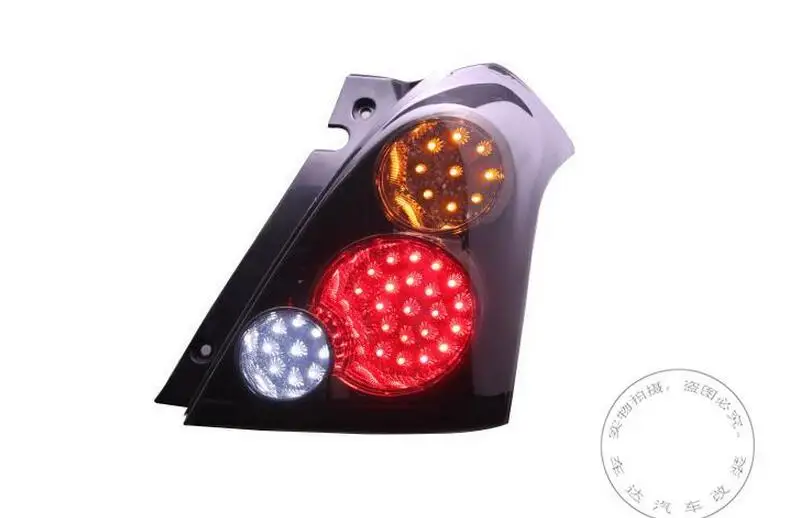 

2pcs Car Styling for Suzuki Swift taillights LED 2004~2012year swift Tail Lamp rear lamp drl+signal+brake+reverse