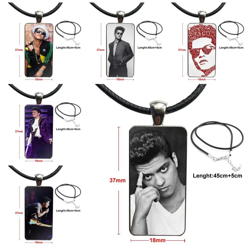 

Bruno Mars Diy Beautiful For Women Girls Ladies Statement Best Gift Necklace Fashion Long Chain With Rectangle Necklace Jewelry