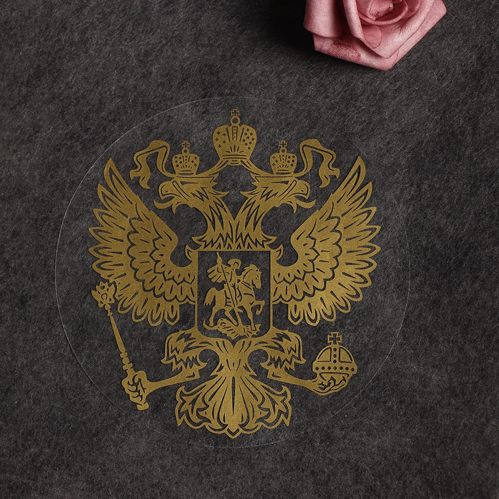 Герб России 1 шт. стикер для автомобиля эмблема Российской Федерации с орлом