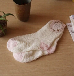12 пар в упаковке, женские теплые домашние носки из кораллового флиса, свободные утепленные носки для беременных - Цвет: 1