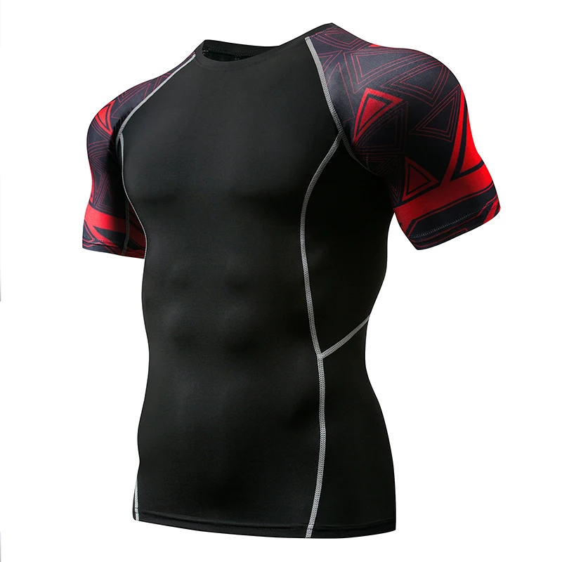 Men's MMA Fitness Rashguard T-Shirt Fashion 3D Teen Wolf Short Sleeve Palace Compress Shirt Men's Bodybuilding Crossfit Clothing Men's MMA Fitness Rashguard T-Shirt Fashion 3D Teen Wolf Short Sleeve Palace Compress Shirt Men's Bodybuilding Crossfit Clothing