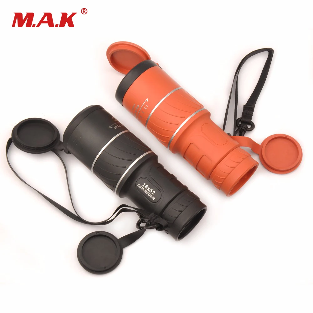 Night Vision 16x52 Monocular Telescope Single Focus Optic