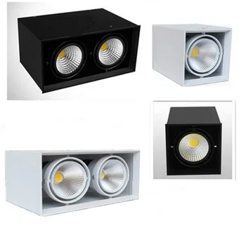 

1pcs square Surface Mounted LED COB dimmable Downlights ac110-220V 10W 20W LED Ceiling Lamp Spot Light