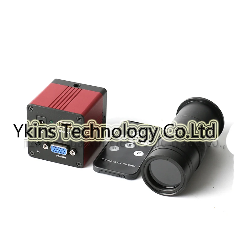 1080P 1/2. 7 &quot60F/S HDMI VGA промышленный микроскоп камера ИК пульт дистанционного