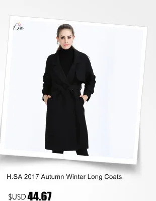 H. sa новинка года Для женщин Зимняя шерстяная одежда куртка пальто оверсайз X-длинное зимнее пальто элегантный шерстяной тонкий манто Femme смеси куртка