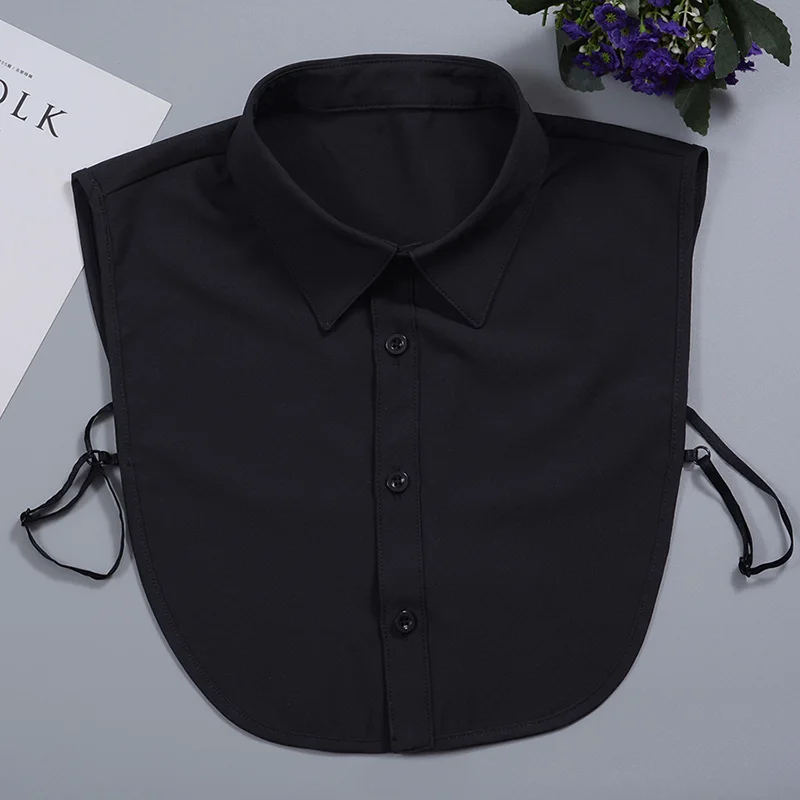 SIZE XL Элегантная рубашка с фальшивым воротником для мужчин Съемный Белый мужской s фальшивый воротник хлопок ложный воротник мужской Краген съемные воротники Nep Kraag - Цвет: SIZE XL
