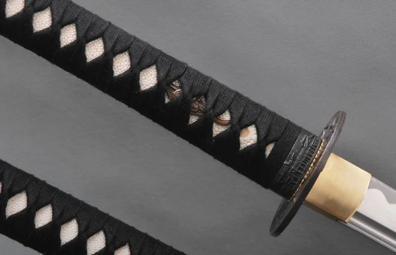 Японские мечи ручной работы SHI JIAN набор катана + Wakizashi tento Высокоуглеродистая