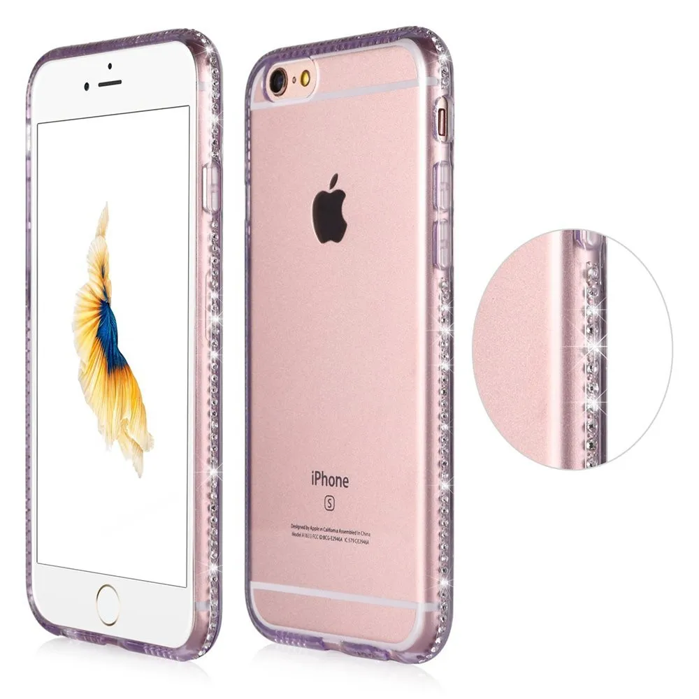 For-Coque-Iphone-6S-Case-Clear-Protective-Back-Cover-with-Bling-Diamond-Bumper-Glitter-Crystal-Frame-for-fundas-Iphone-6-4.7inch-3
