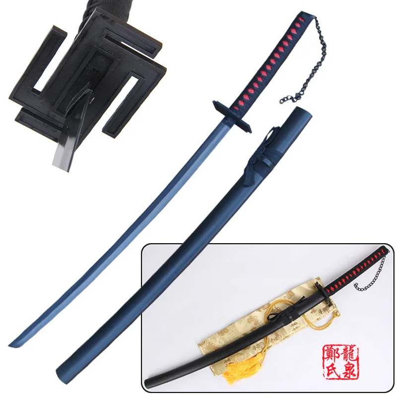 Бесплатная доставка 41 &quotIchigo Bankai Bleach аниме Tensa Zangetsu стальной самурайский меч Луны