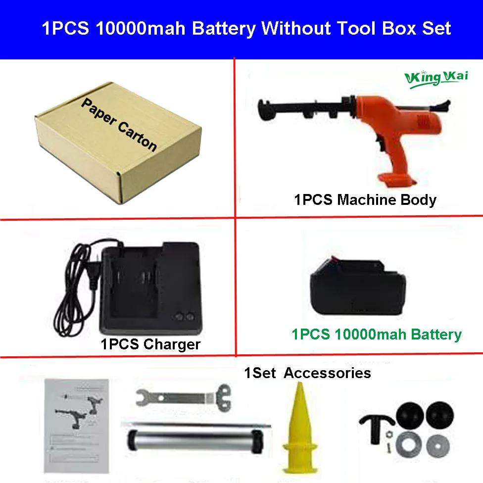 21 V 18000 mah литий-Батарея окна настенный Электрический беспроводной стеклянный клей пистолет для татуажа для украшения дома