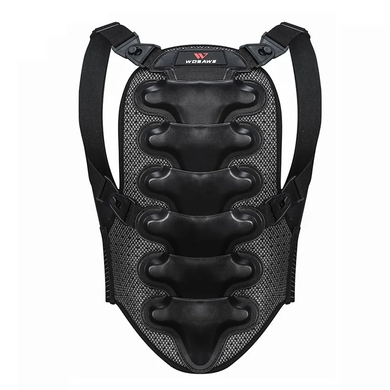 WOSAWE Bicycle Roller Skating Body Spine Cycling Support Protector