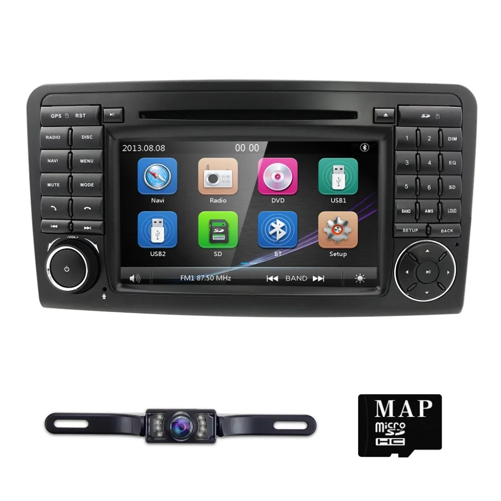 Discount 2Din Car DVD Player For Mercedes Benz ML Class W164 GL350 X164 ML320 GPS Navigation Radio Stereo BT DAB+ DTV SWC CAM MAP SD TPMS 1 Discount 2Din Car DVD Player For Mercedes Benz ML Class W164 GL350 X164 ML320 GPS Navigation Radio Stereo BT DAB+ DTV SWC CAM MAP SD TPMS 1