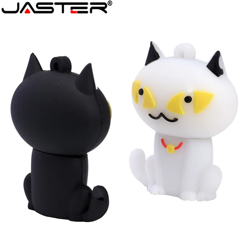100% real capacity pen drive cartoon black cat pendriver 8gb 16gb 32gb usb flash drive memory stick pendrive cartoon mini gift