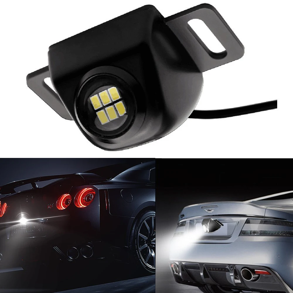 

Lonleap Universal Car Tail Lights Auxiliary Reversing Back LED lights Rearing Car Warning Light 3LEDs Car Styling 1 Piece