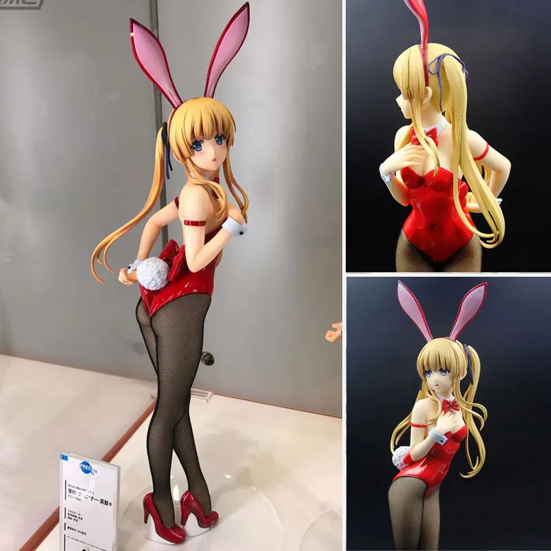 Anime FREEing Eriri Spencer Sawamura Bunny Ver 1//4 Scale PVC Figure No Box 40cm