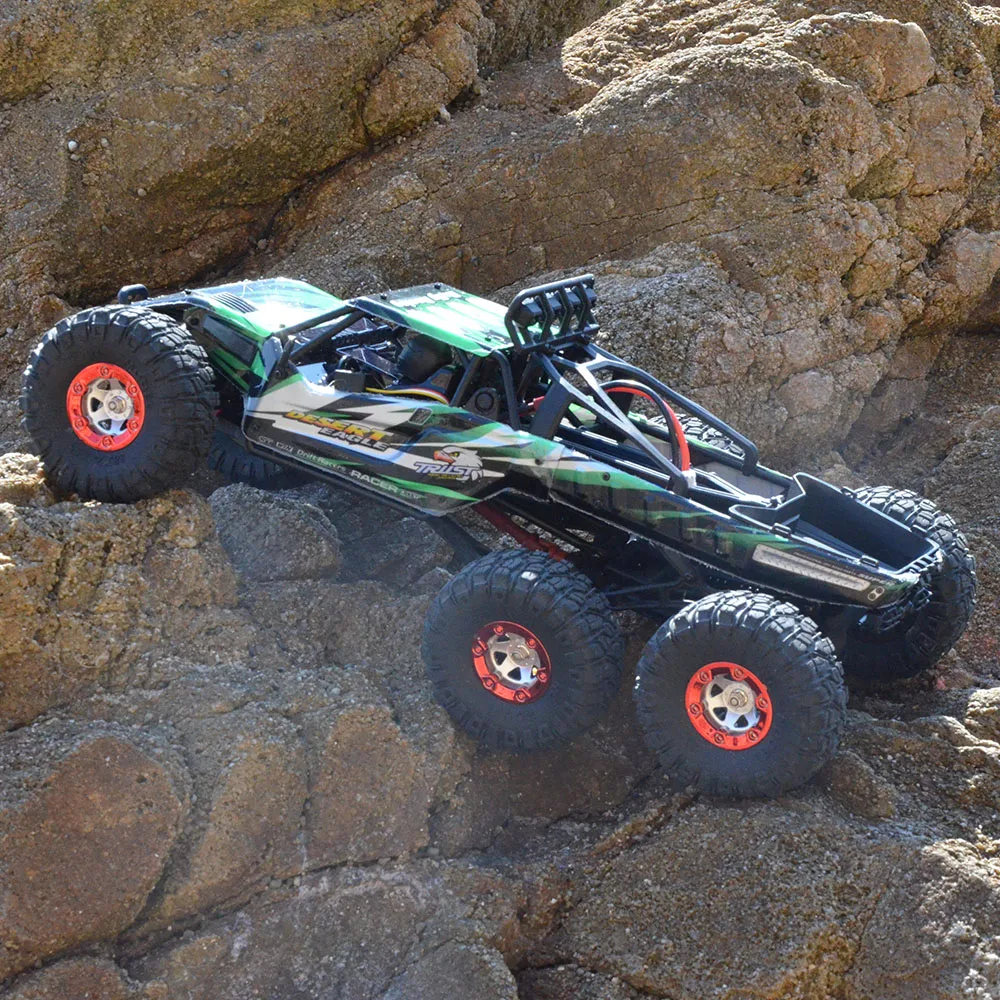 FEIYUE FY06 1:12 2 4 GHz 6WD RC внедорожный пустынный грузовик RTR 60 км