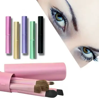 

5pcs Travel Portable Mini Eye Makeup Brushes Set Eyeshadow Eyeliner Eyeshadow Brush Set