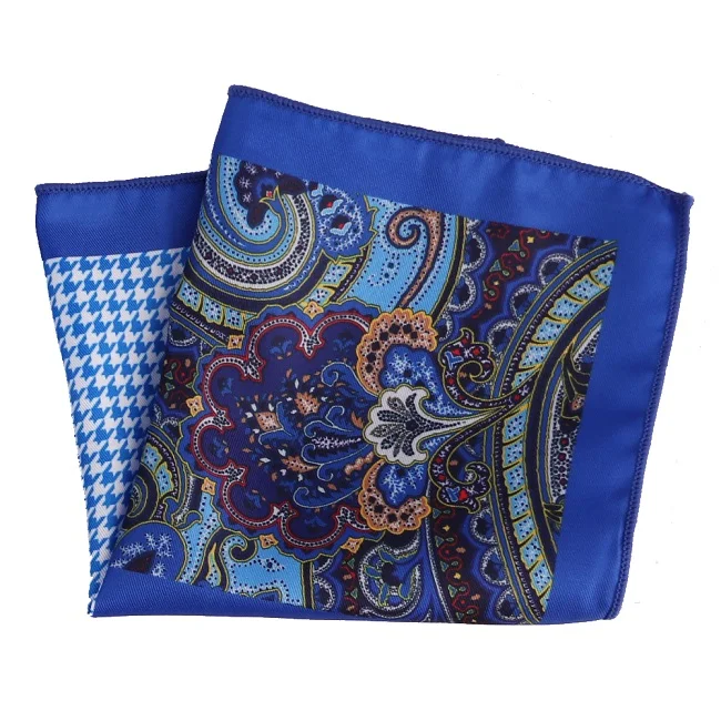 MPK-053pocket square Портной Смит дизайнер Карманный квадратный модный платок Пейсли Цветочный плед Stye Hanky 9 цветов на выбор - Цвет: MPK-053pocket square