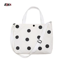KVKY женская сумка большая женская Холщовая Сумка для шопинга на плечо сумка-тоут кошельки Повседневная сумка для женщин Экологичная сумка-шоппер пляжная сумка