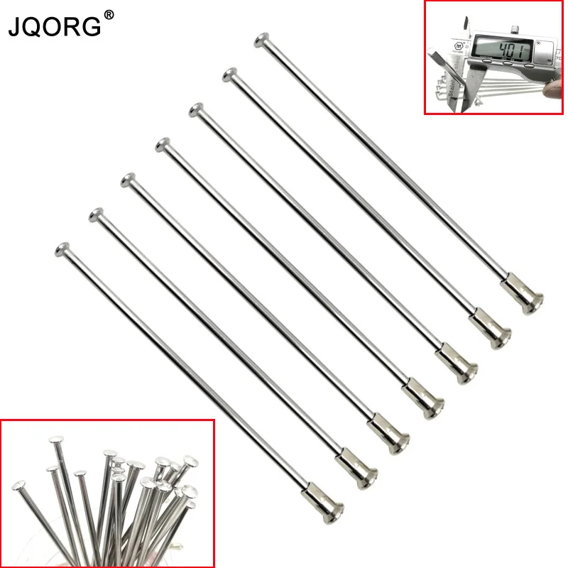 

Motorcycle Spokes 10 Pieces A Lot 8G Diameter 4.0mm Straight Pull 304 Stainless Steel Material Spokes And Spoke Nipples
