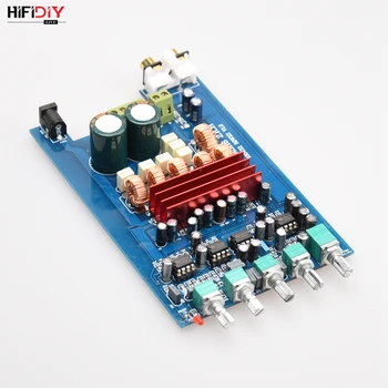 

HIFIDIY TPA3116 2.1 Subwoofer Amplifier Board Car Digital Audio Amplifier 2X50W+100W TPA3116D2 Home Bass For Subwoofer Speaker