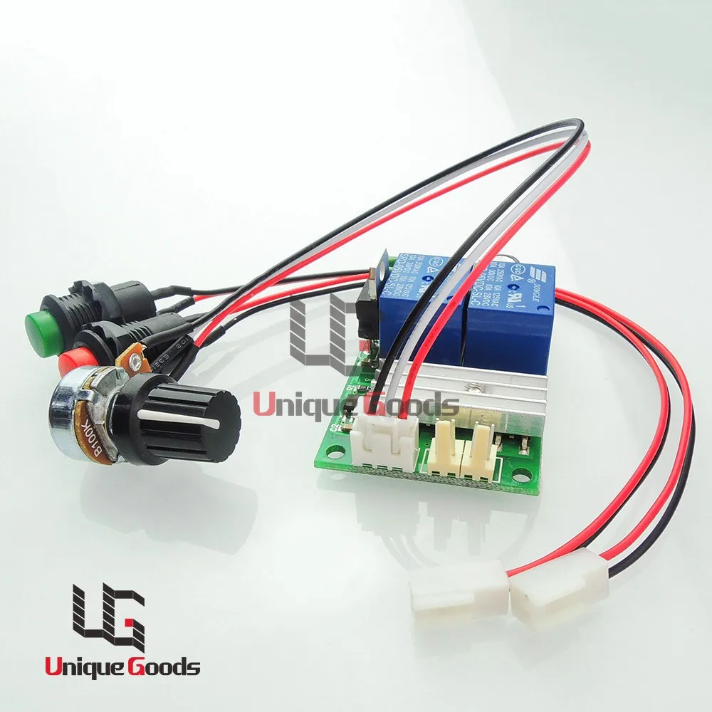  PWM DC 6V 12V 24V 28V 3A Motor Speed Control Switch Controller