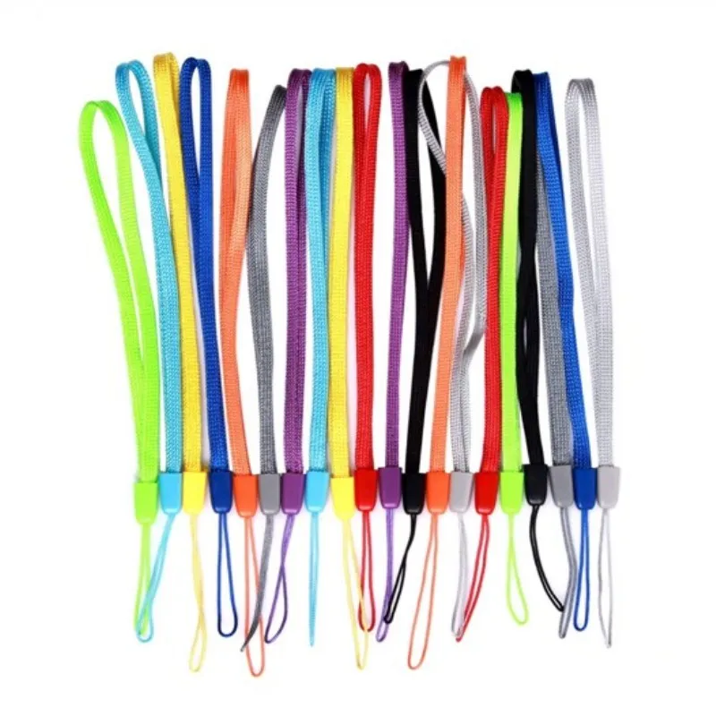 300Pcs 7" Nylon Short Handy Wrist Lanyards for Selfie Stick USB Flash Drive Key ID Badge Holder Mp3 and Small Electronic Devices