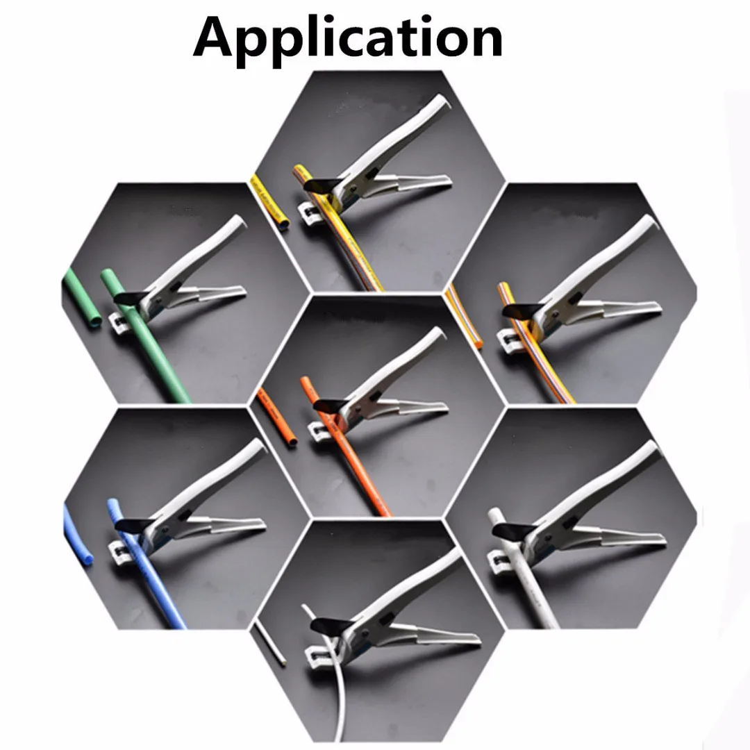 1pc Silvery Hose Conduit Cutting Plier Scissor Tool ABS PPR PE PVC Plumbing Pipe Tube Cutter
